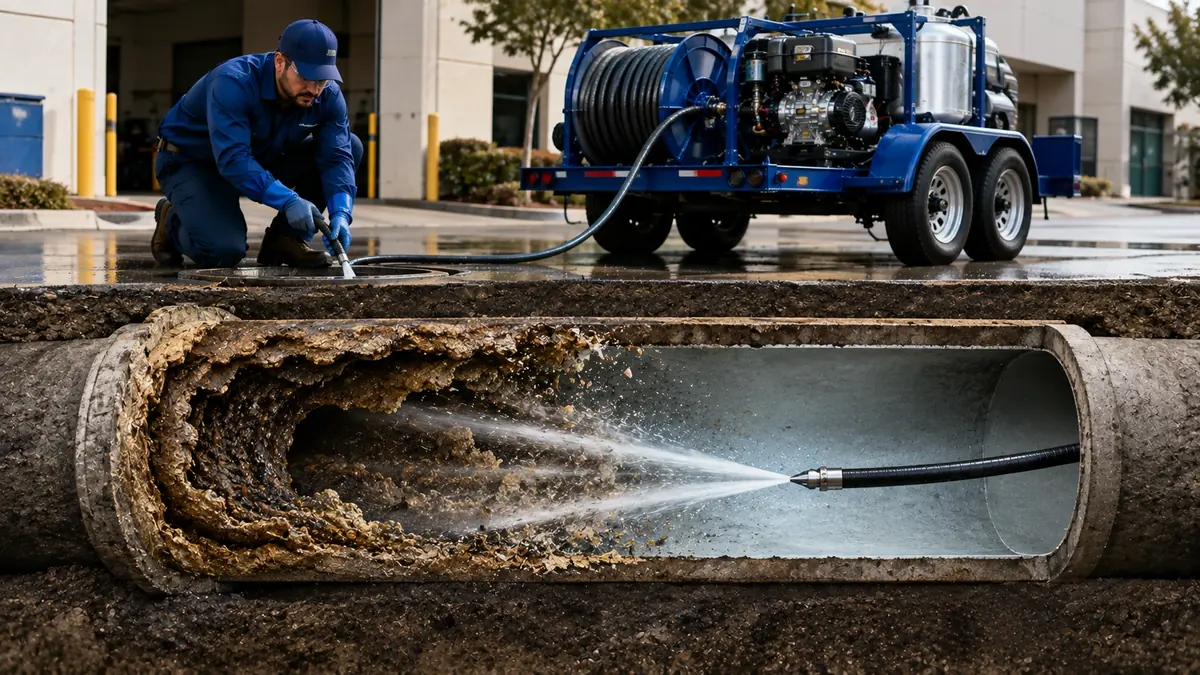 Sewer Pipe Descaling in Cathedral City